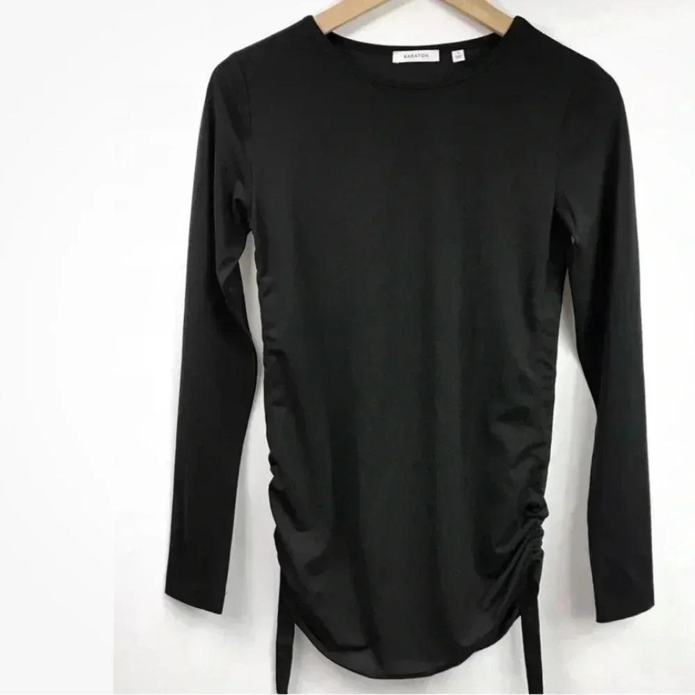 Aritzia Babaton Women's Black Dennen Shirt Size Large